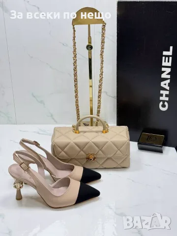 Chanel Дамски Обувки На Ток Шанел - Различни Цветове И Модели Код SB-73, снимка 14 - Дамски обувки на ток - 55726684