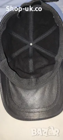 Шапка от естествена кожа., снимка 5 - Шапки - 48804744