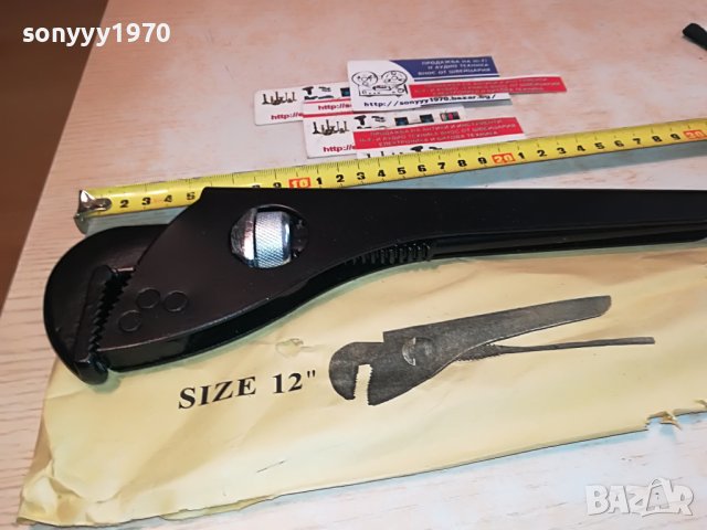 РАЗДВИЖЕН КЛЮЧ 12 ИНЧА 0505231434, снимка 5 - Ключове - 40600569