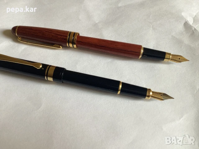 Автоматична писалка  с позлатено пероIridium Germany,коментар, снимка 3 - Друго - 50924034