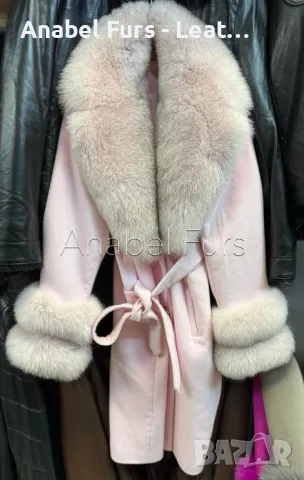 Дамски палта от естествена кожа и естествен косъм, снимка 15 - Палта, манта - 48169231