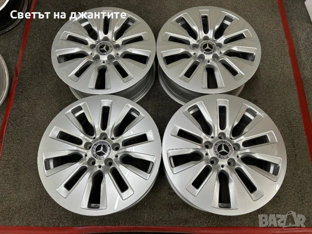 Джанти 17 Цола Mercedes A B C w 205 w 206 CLA GLA GLB Оригинални , снимка 2 - Гуми и джанти - 54364222