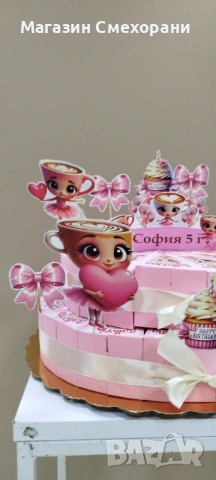 Картонена торта Балерина Капучина, снимка 2 - Други - 53039540