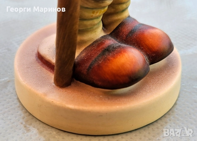 Goebel Hummel порцеланова фигура Little Hiker, 16 2/0, 1973 г., снимка 11 - Колекции - 51543001