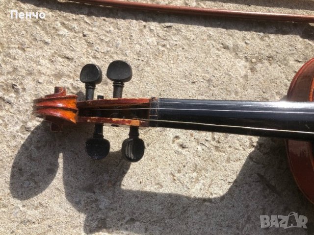 стара цигулка, снимка 3 - Антикварни и старинни предмети - 44176136