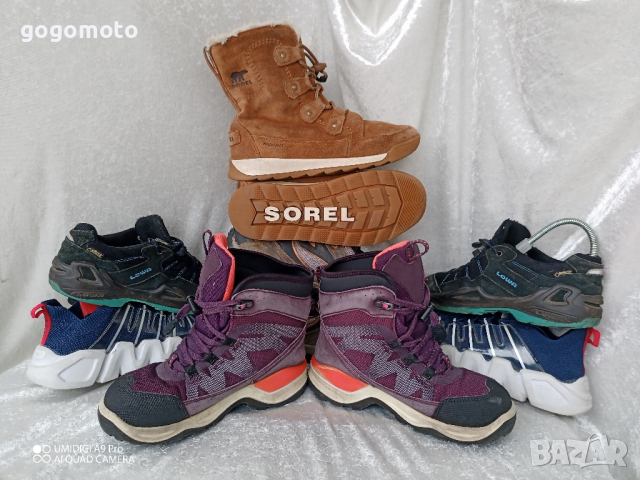 детски водоустойчиви туристически унисекс маратонки GORE-TEX®, original ecco® RECEPTOR, N- 31 - 32, снимка 14 - Детски маратонки - 44572487