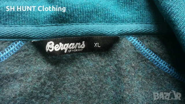Bergans of NORWAY EINER Jacket 40% Wool размер XL горница 40% Вълна - 1263, снимка 12 - Пуловери - 51097296