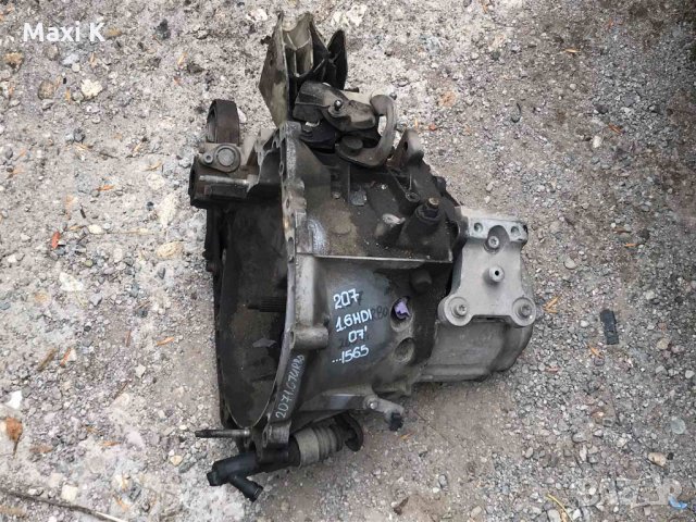 Скорости Peugeot 207 1.6HDI 2007г. 5-степенна