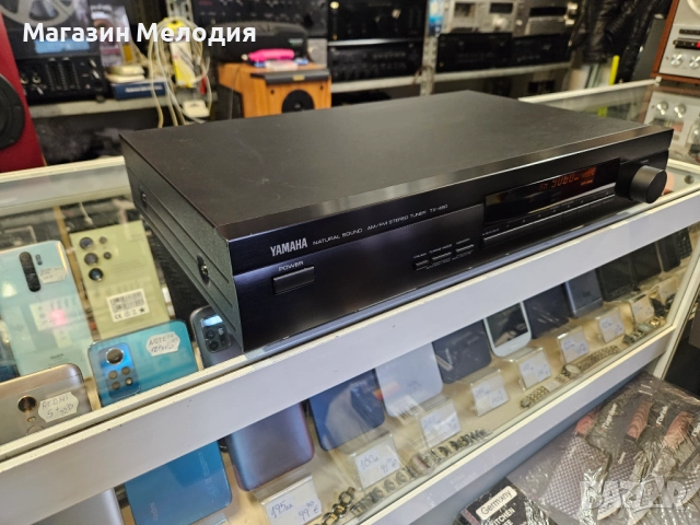 Тунер Yamaha TX-480 В отлично техническо и визуално състояние., снимка 6 - Декове - 51835576