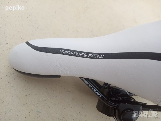 Продавам колела внос от Германия  бяла седалка HIGHCOMFORT SYSTEM , снимка 4 - Части за велосипеди - 30300953