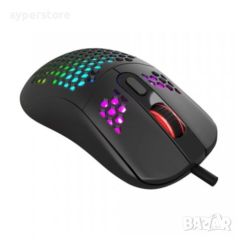 Мишка Геймърска Оптична USB Marvo G925 Черна, 12000DPI 7Btns RGB Подсветка, снимка 3 - Клавиатури и мишки - 36781257