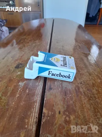 Пепелник Facebook, снимка 2 - Колекции - 55992929