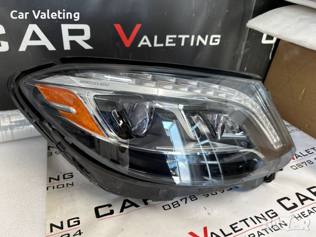 Фар фарове десен Mercedes S W222 USA Мерцедес 222 Американски, снимка 2 - Части - 51962035