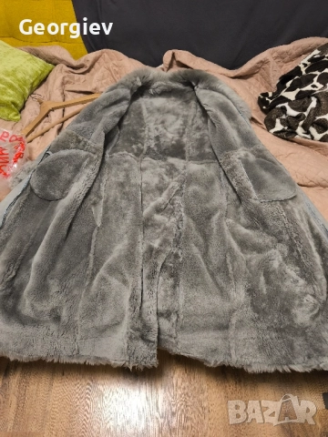 Дамски кожух от естествена кожа, снимка 2 - Палта, манта - 51923197