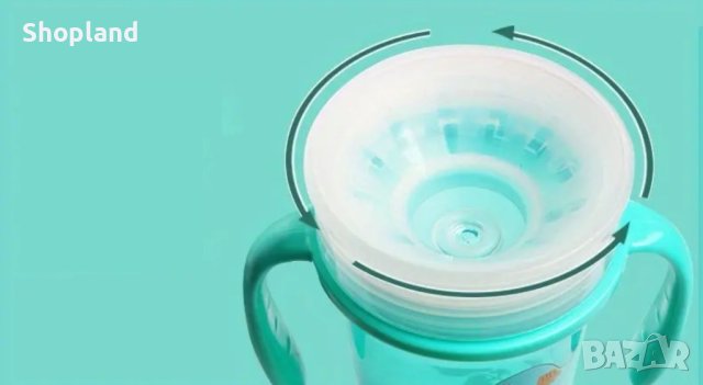 Бебешка неразливаща се чаша, снимка 6 - Прибори, съдове, шишета и биберони - 44320550