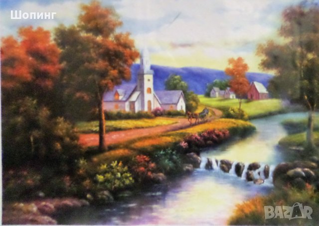 Два пъзела (300 части, 38х26 см), снимка 6 - Пъзели - 31291279