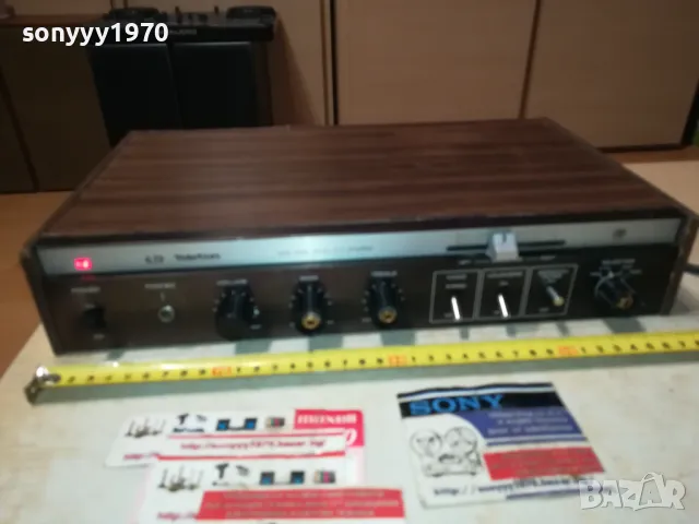 TELETON SAQ-206B SOLID STATE AMPLI-ВНОС SWISS 0411241614LNWCR, снимка 2 - Ресийвъри, усилватели, смесителни пултове - 47837565