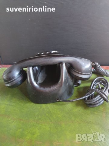 Старинен телефон , снимка 3 - Антикварни и старинни предмети - 35621952