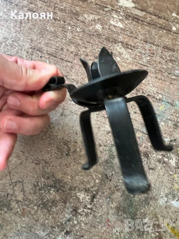 Метален свещник , снимка 4 - Други - 50933823