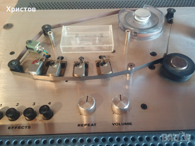 Ретро миксер с усилвател и лентово ехо LEM, снимка 8 - Ресийвъри, усилватели, смесителни пултове - 36444022