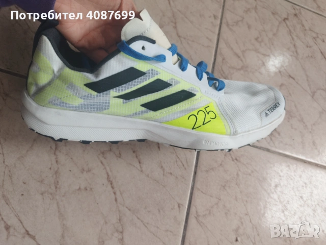 Мъжки спортни обувки Adidas Terrex Speed Flow, 44.5, снимка 5 - Маратонки - 53912291
