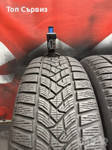 215 65 16, Зимни гуми, Dunlop WinterSport5, 2 броя, снимка 4 - Гуми и джанти - 56198278