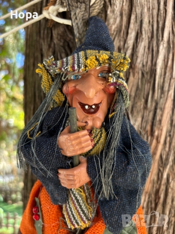 Висяща Баба Яга 30см., снимка 14 - Декорация за дома - 52263944