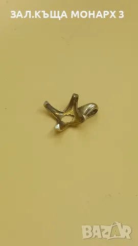 Сребърна Висулка, снимка 4 - Колиета, медальони, синджири - 48460093