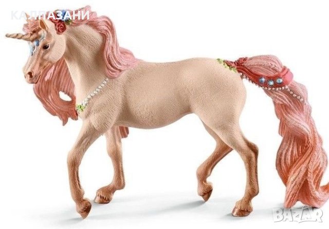 Фигурки Schleich ЕДНОРОГ С УКРАСА - КОБИЛА 70573, снимка 1 - Фигурки - 44430067