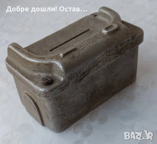 Касичка, каса, сейф - метал, популярна банка, детска, малка, снимка 8 - Други ценни предмети - 28944887