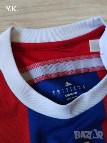 Оригинална мъжка тениска Adidas Climacool x F.C. Bayern Munchen x Robben / Season 14-15 (Home), снимка 4 - Тениски - 40456863