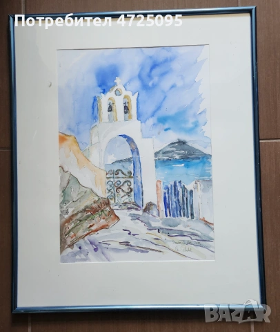 Картина Санторини
