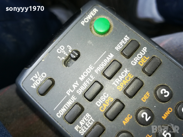*SONY CD REMOTE CONTROL-ВНОС SWISS 1503241640, снимка 8 - Ресийвъри, усилватели, смесителни пултове - 44780105