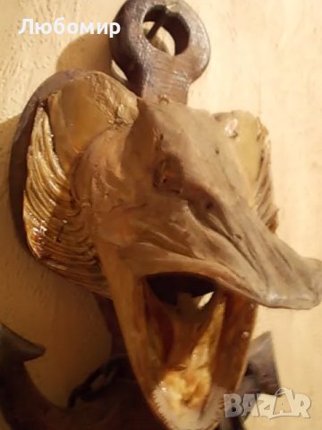Стар риболовен трофей, снимка 8 - Антикварни и старинни предмети - 49878398