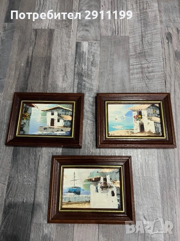 Маслена картина, 6 бр., снимка 9 - Картини - 54303703