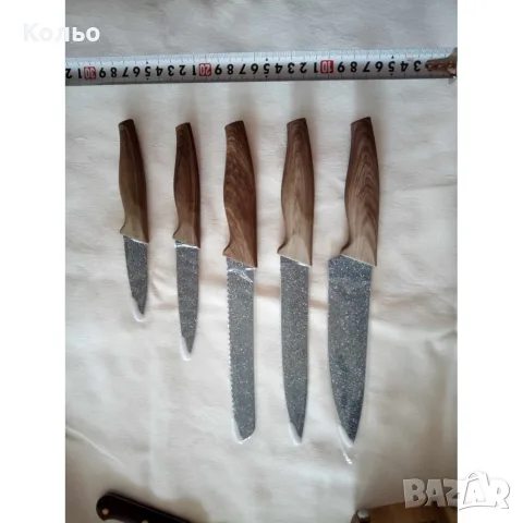 Комплект ножове , снимка 2 - Прибори за хранене, готвене и сервиране - 55722380