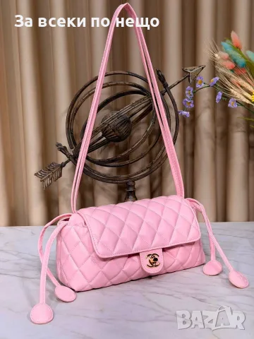 Chanel Chanel Луксозна Дамска Чанта С Капитониран Дизайн И Капак - Различни Цветове Код SEM-757, снимка 18 - Чанти - 56115524