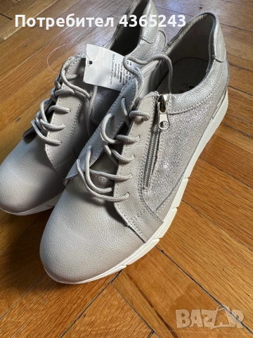 Чисто НОВИ! Дамски обувки от Естествена Кожа! 38 Номер, снимка 3 - Дамски ежедневни обувки - 52610683