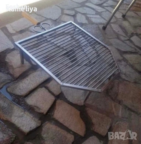 Ръчно ковани скари за барбекю, снимка 4 - Декорация за дома - 53280904