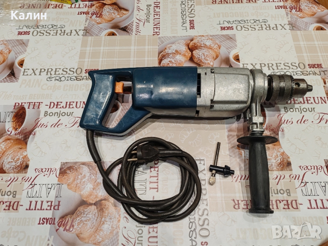 Елпром БЗ-16А двускоростна бормашина, снимка 7 - Бормашини - 52969956