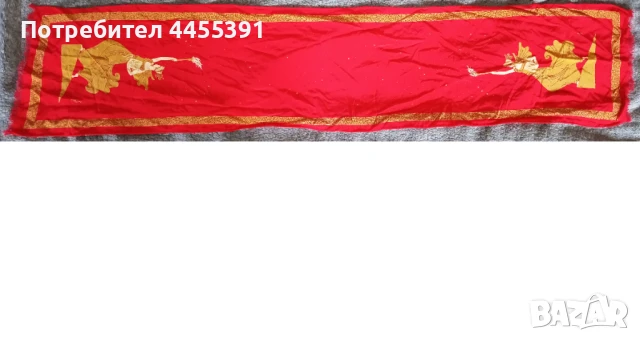 Копринен шал Erte. Италия, снимка 2 - Шалове - 50898472