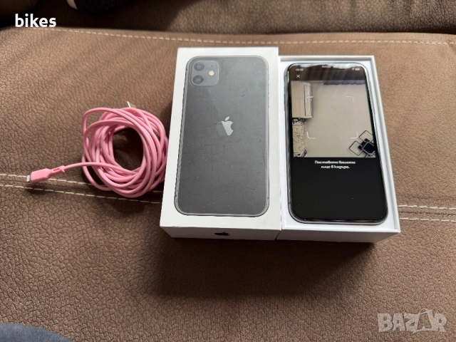 iPhone 11 black 64gb КАТО ЧИСТО НОВ 130€, снимка 5 - Apple iPhone - 53925040