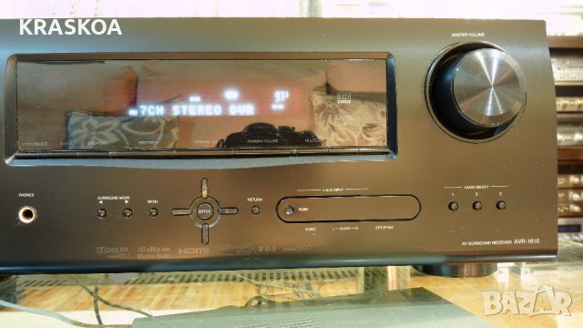 DENON AVR-1610, снимка 4 - Ресийвъри, усилватели, смесителни пултове - 42641557