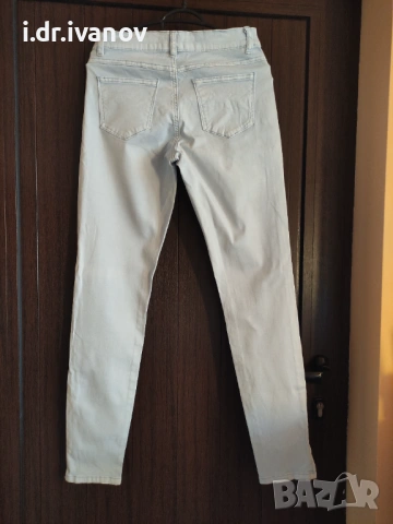 светли дънки с перли и камъчета на Geisha, снимка 2 - Дънки - 54003729