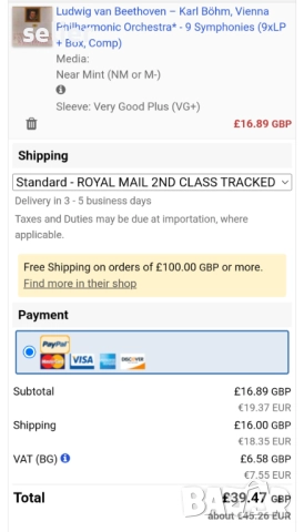 Ludwig van Beethoven – Karl Böhm, Vienna Philharmonic Orchestra* ‎– 9 Symphonies BOX SET  от 9 плочи, снимка 10 - Грамофонни плочи - 52619526