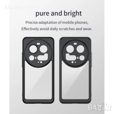 Xiaomi 15 Ultra Силиконов Калъф Anti-drop TPU + Acrylic и Протектор, снимка 9 - Калъфи, кейсове - 50780676