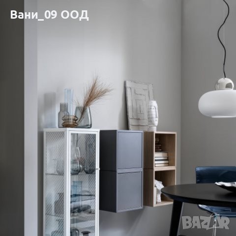 Стъклена витрина от стомана и закалено стъкло, снимка 3 - Етажерки - 36822971