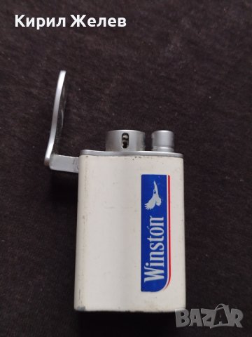 МЕТАЛНА ЗАПАЛКА WINSTON ПЕРФЕКТНО СЪСТОЯНИЕ РАБОТИ МНОГО КРАСИВА СТИЛНА 34094, снимка 8 - Запалки - 38993161