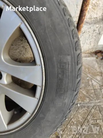 Джанти оригинални  БМВ 16 цола style 156 със зимни гуми Pirelli, снимка 6 - Гуми и джанти - 46638417