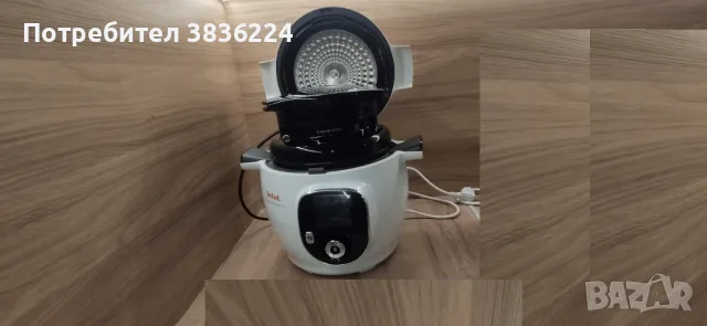 мултикукър Tefal Cook4me+ CY851130 и Tefal EY150830 запичащ капак комплект, снимка 3 - Мултикукъри - 56231657
